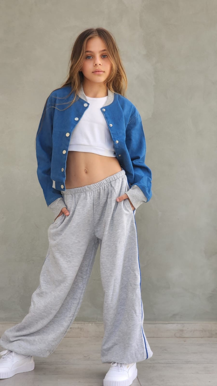 חליפת ג'קט בומברס ומכנס פרנצ'טרי פספול