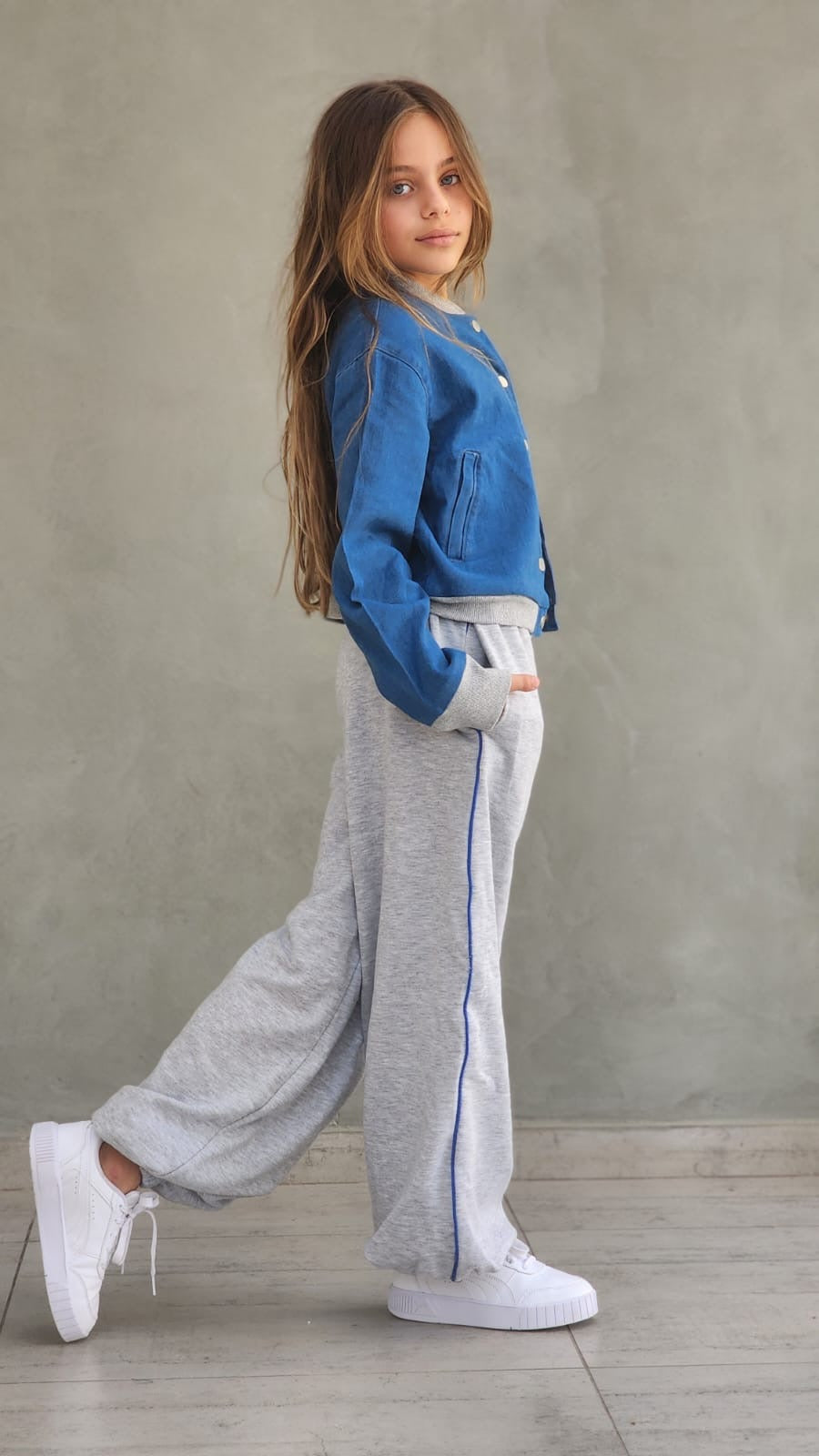 חליפת ג'קט בומברס ומכנס פרנצ'טרי פספול