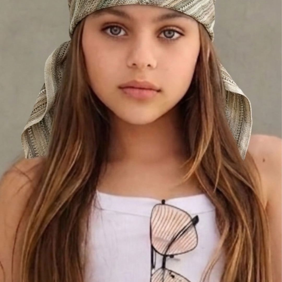 בנדנה סגנון רטרו לילדות