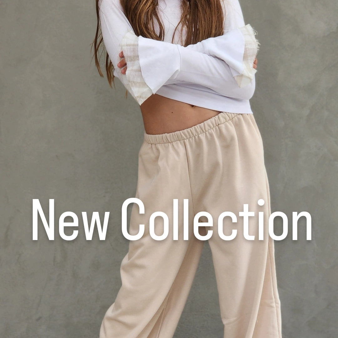 סט מכנס פרנצ'טרי שילוב משבצת עם חולצה שרוול פעמון משולב ובנדנה