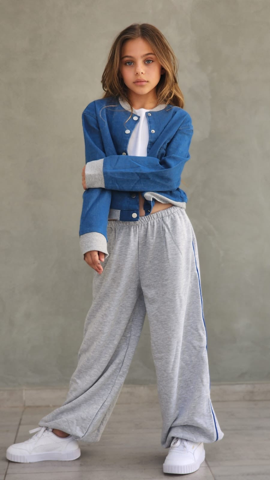 חליפת ג'קט בומברס ומכנס פרנצ'טרי פספול