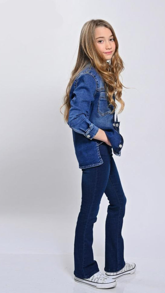 חולצת ג'ינס לילדה