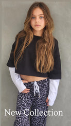 חליפת פרנצ'טרי מנומר וחולצה שילוב כפפה