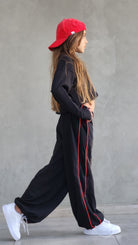 חליפת מכנס חולצה שרוול ארוך לילדות