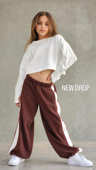 חליפת פרנצ'טרי פס רחב עם שני סרטי פספול