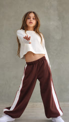 חליפת פרנצ'טרי פס רחב עם שני סרטי פספול