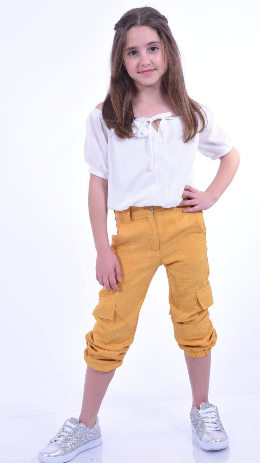 מכנס דגמח לבנות