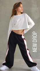 חליפת פרנצ'טרי פס רחב עם שני סרטי פספול