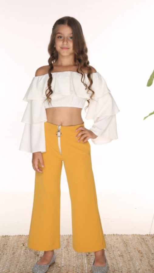 חולצה אלגנטית לארוע לילדה