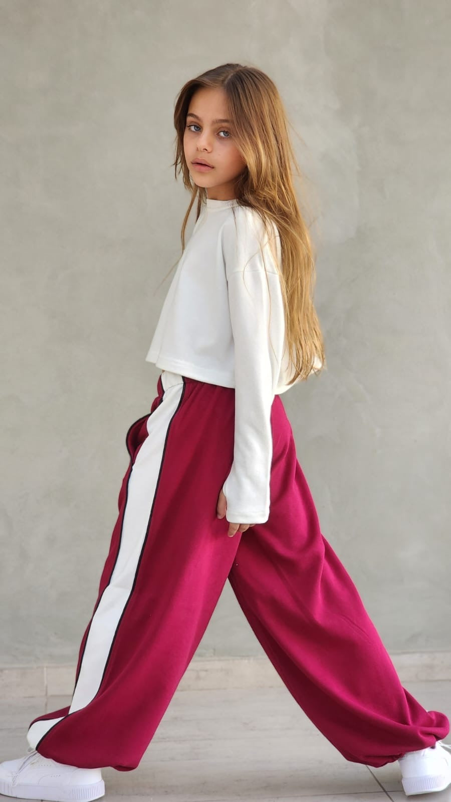 חליפת פרנצ'טרי פס רחב עם שני סרטי פספול