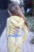 חליפת פרנצ'טרי קפושון קשירות בגב