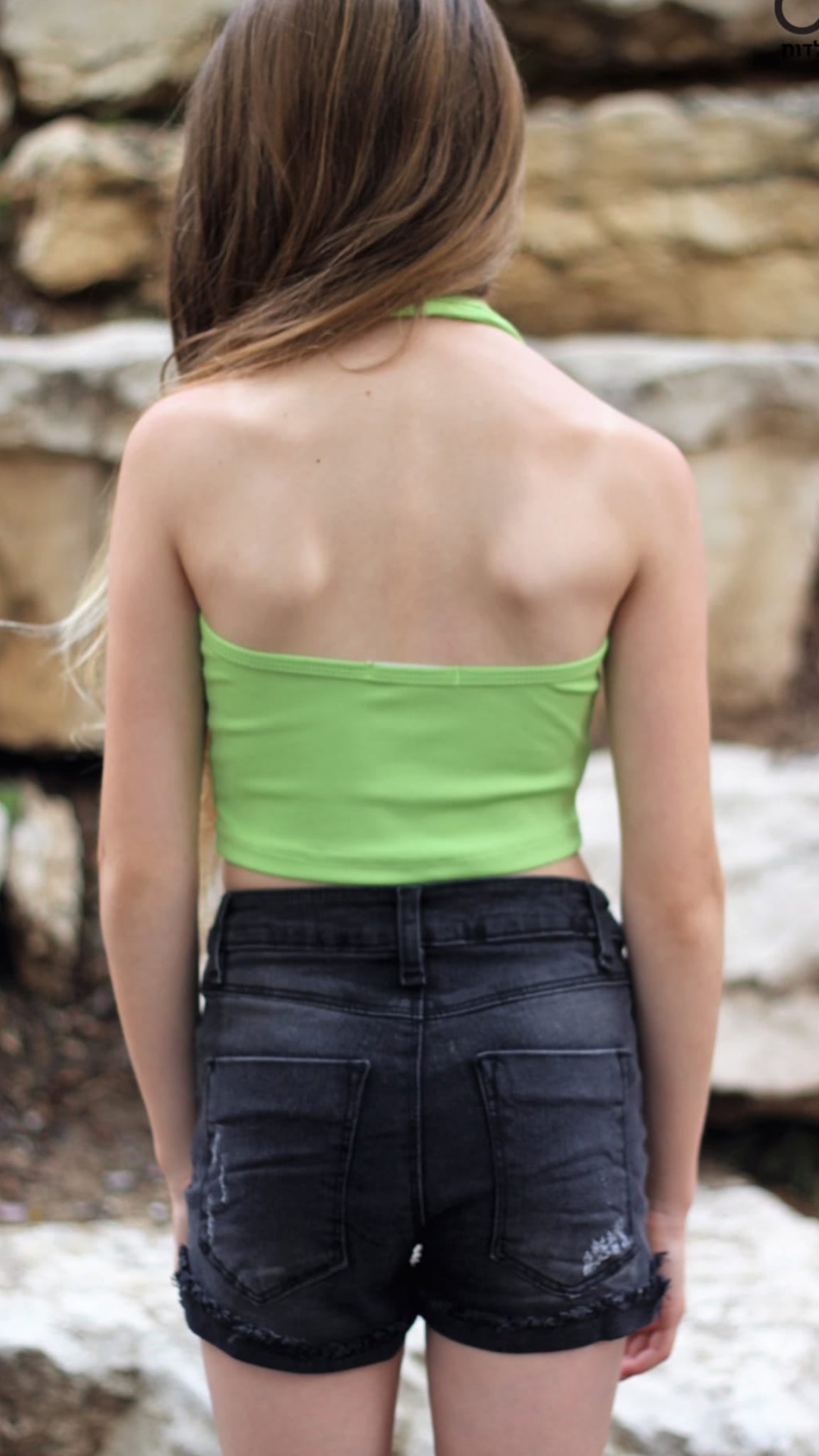 גופיית קולר קייצית לילדה