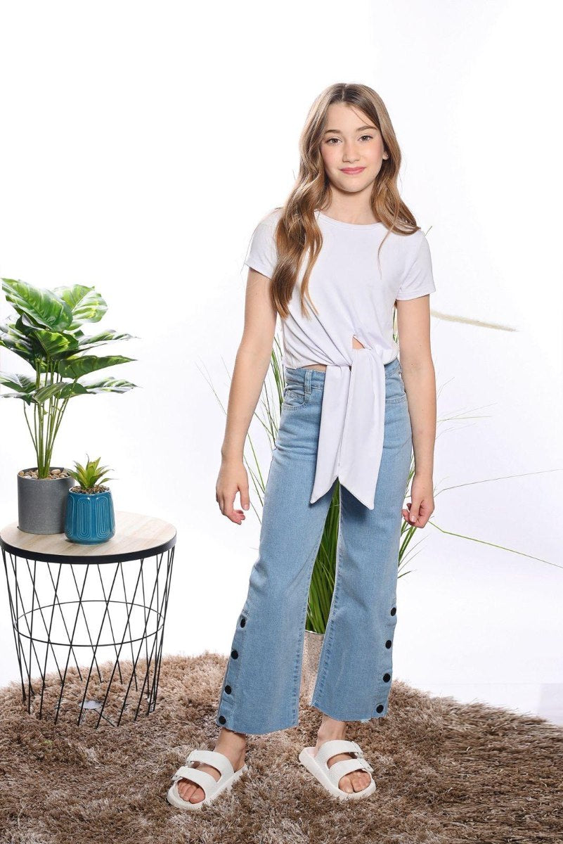 חולצת סריג קשירה