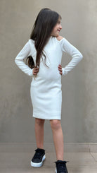  שמלת סריג לילדה כוללת ביטנה