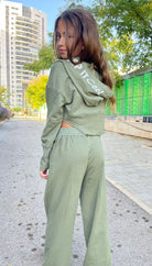 חליפת פרנצ'טרי קפושון דפוס