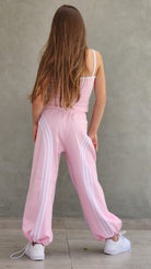  בגדי ילדות מעוצבים סט היפ הופ וורוד  DUNE KIDS
