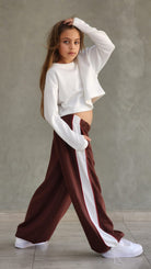 חליפת פרנצ'טרי פס רחב עם שני סרטי פספול