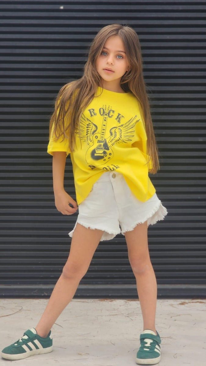 שורט סטון ווש צביעה ביחידה